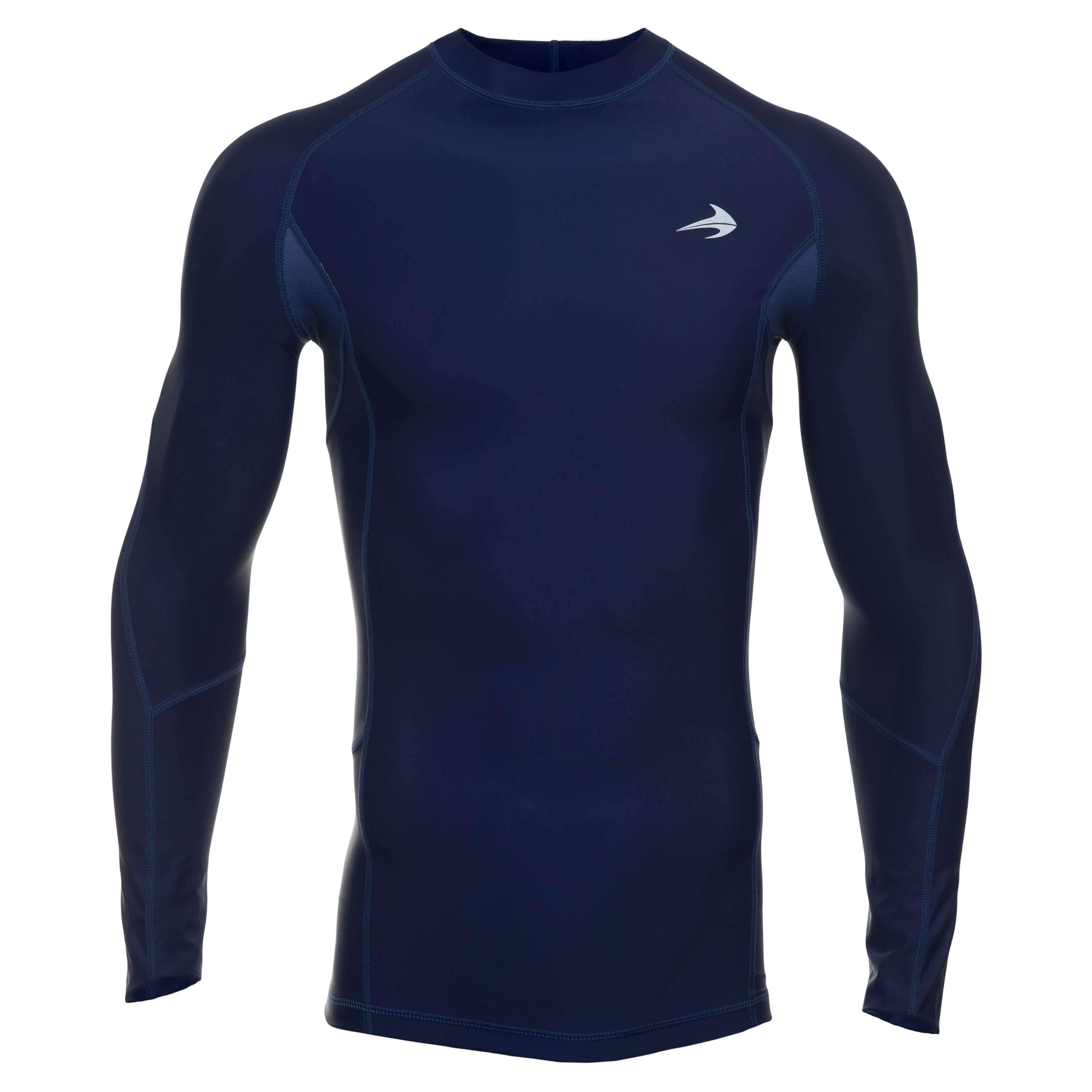 CompressionZ Mens Quick Dry Compression Long Sleeve, Soft & Comfortable Fabric, Breathable & Quick-Drying, Optimized Muscle Support, Durable & Reliable Performance Gear