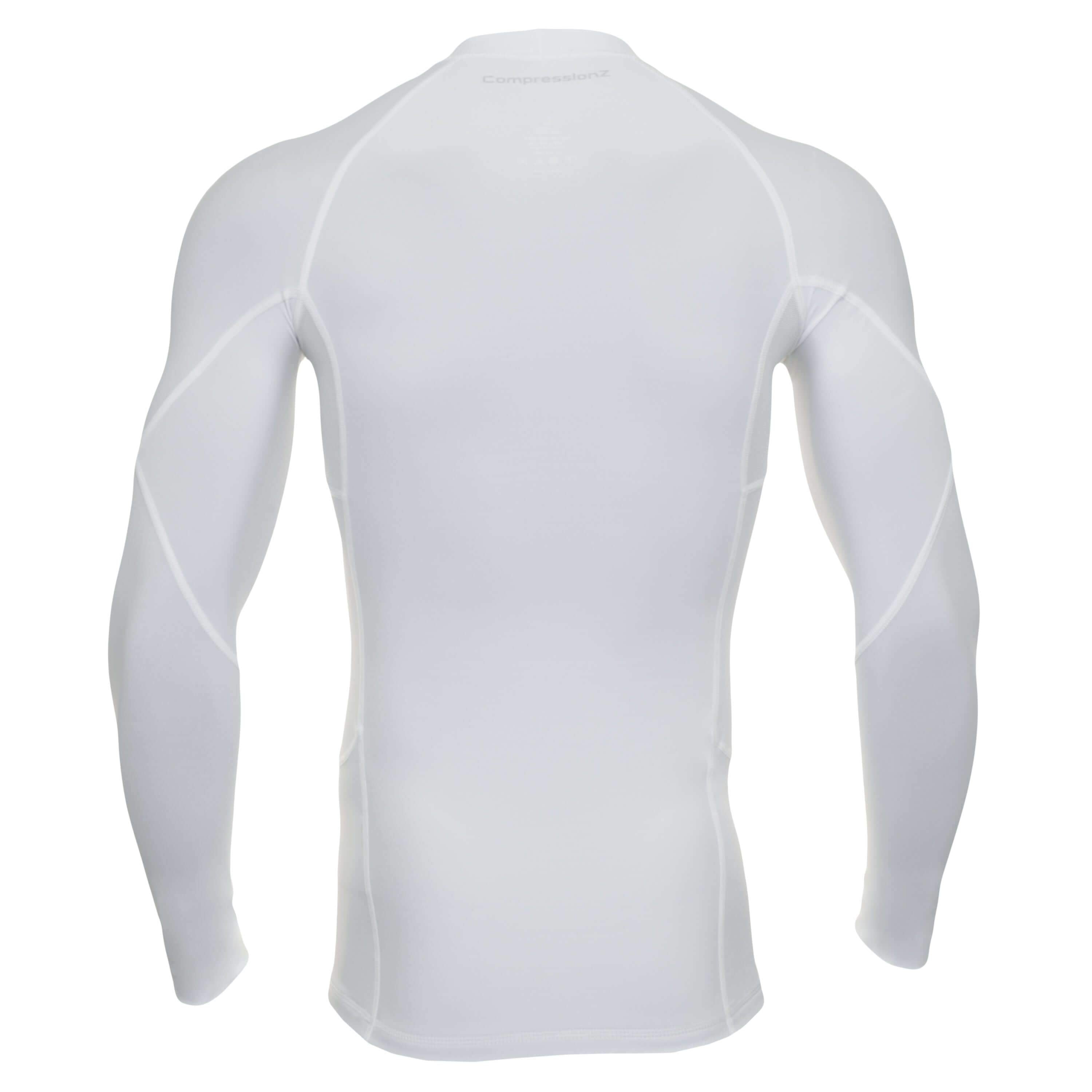 CompressionZ Mens Quick Dry Compression Long Sleeve, Soft & Comfortable Fabric, Breathable & Quick-Drying, Optimized Muscle Support, Durable & Reliable Performance Gear
