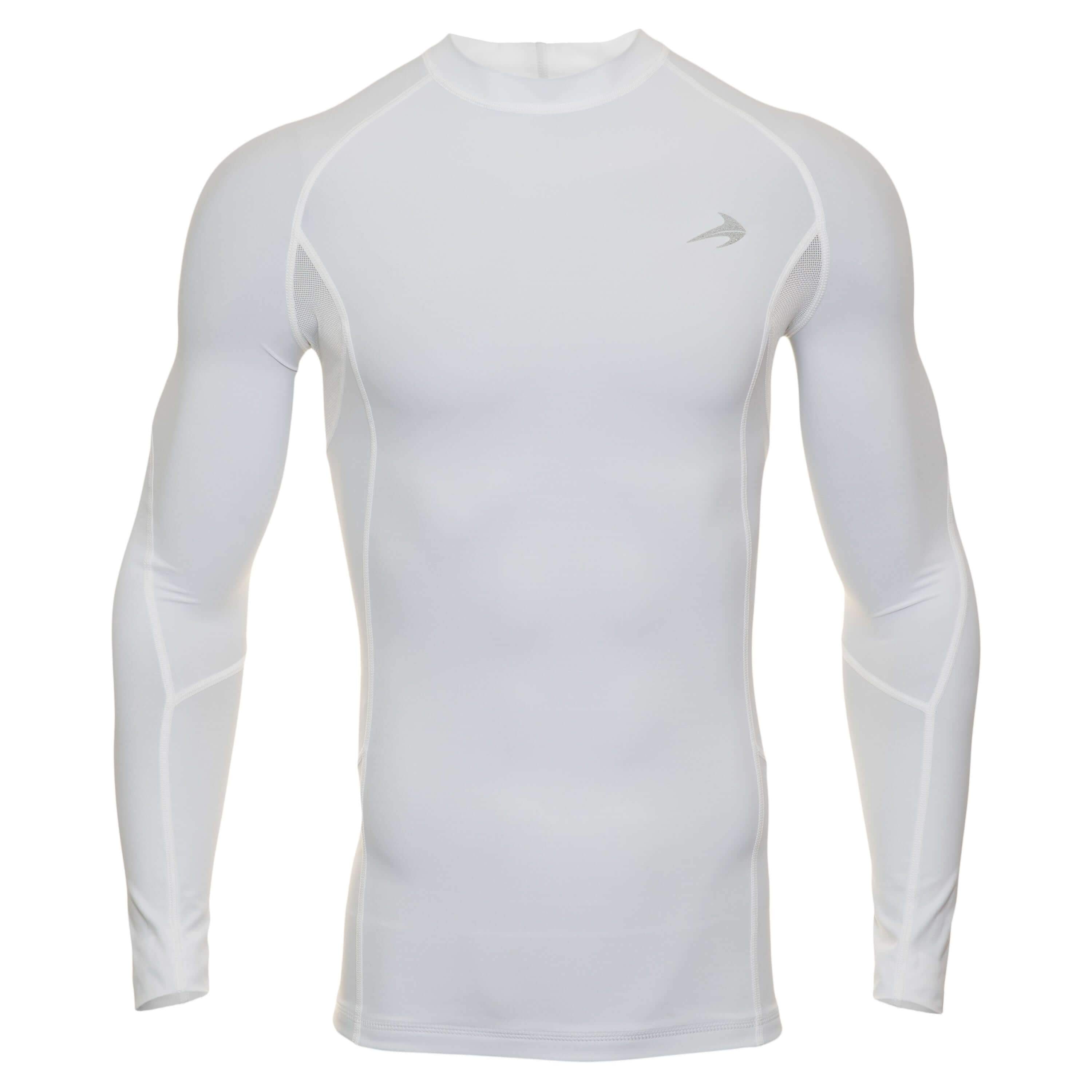 CompressionZ Mens Quick Dry Compression Long Sleeve, Soft & Comfortable Fabric, Breathable & Quick-Drying, Optimized Muscle Support, Durable & Reliable Performance Gear