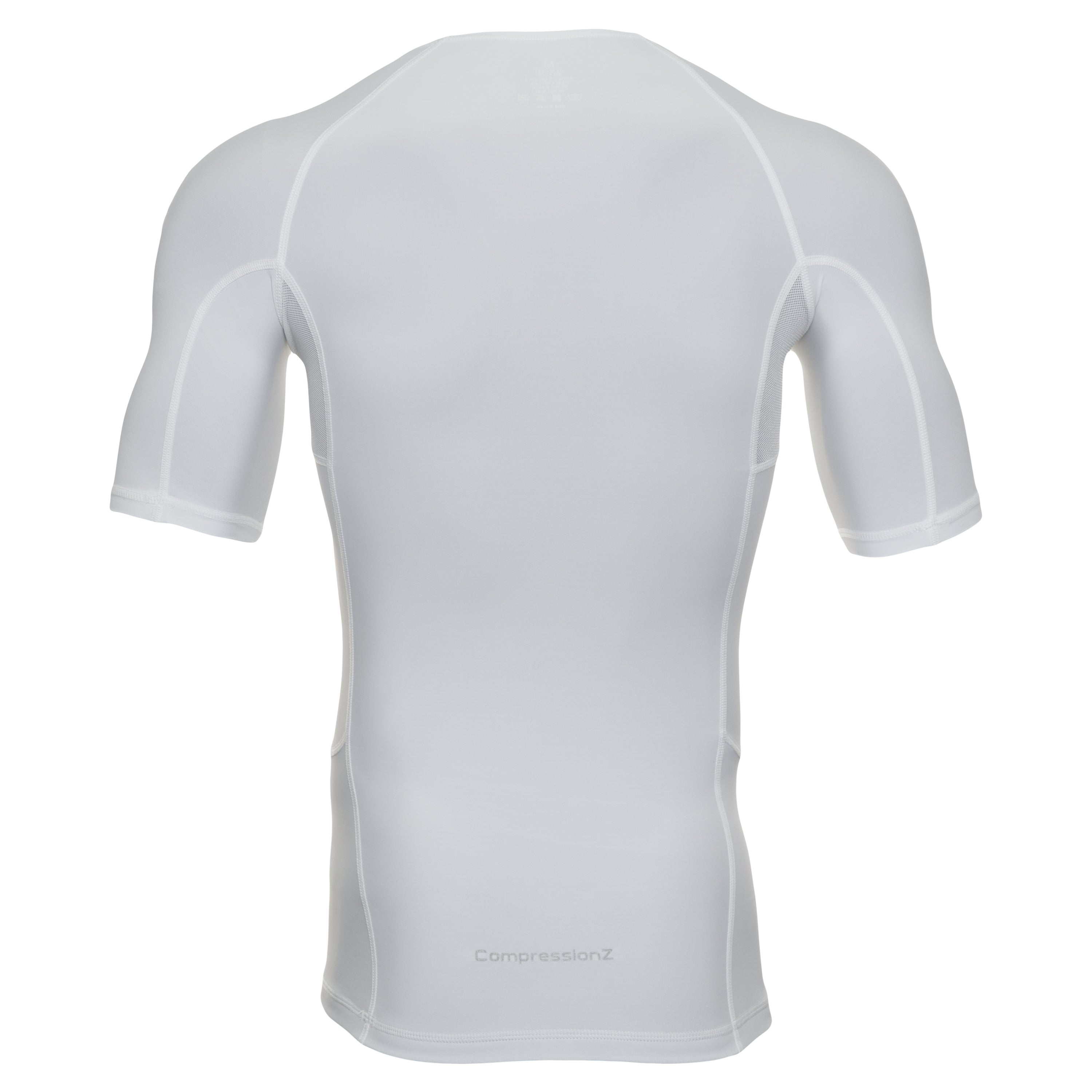 Valour Compression - Men's White Short Sleeve Top – Valour Sport