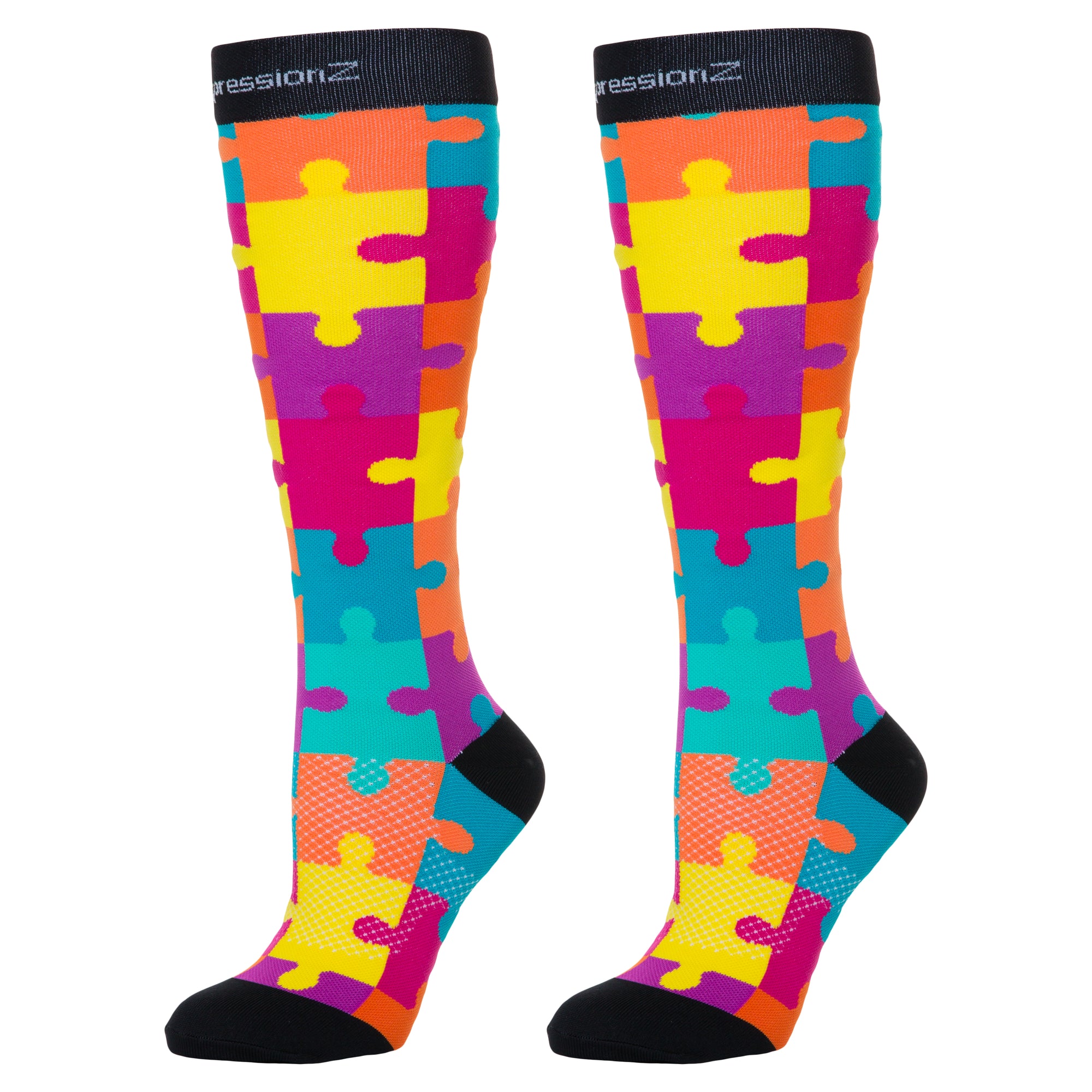 Compression Socks (Fun Patterns 20-30mmHg) - Jigsaw Puzzle