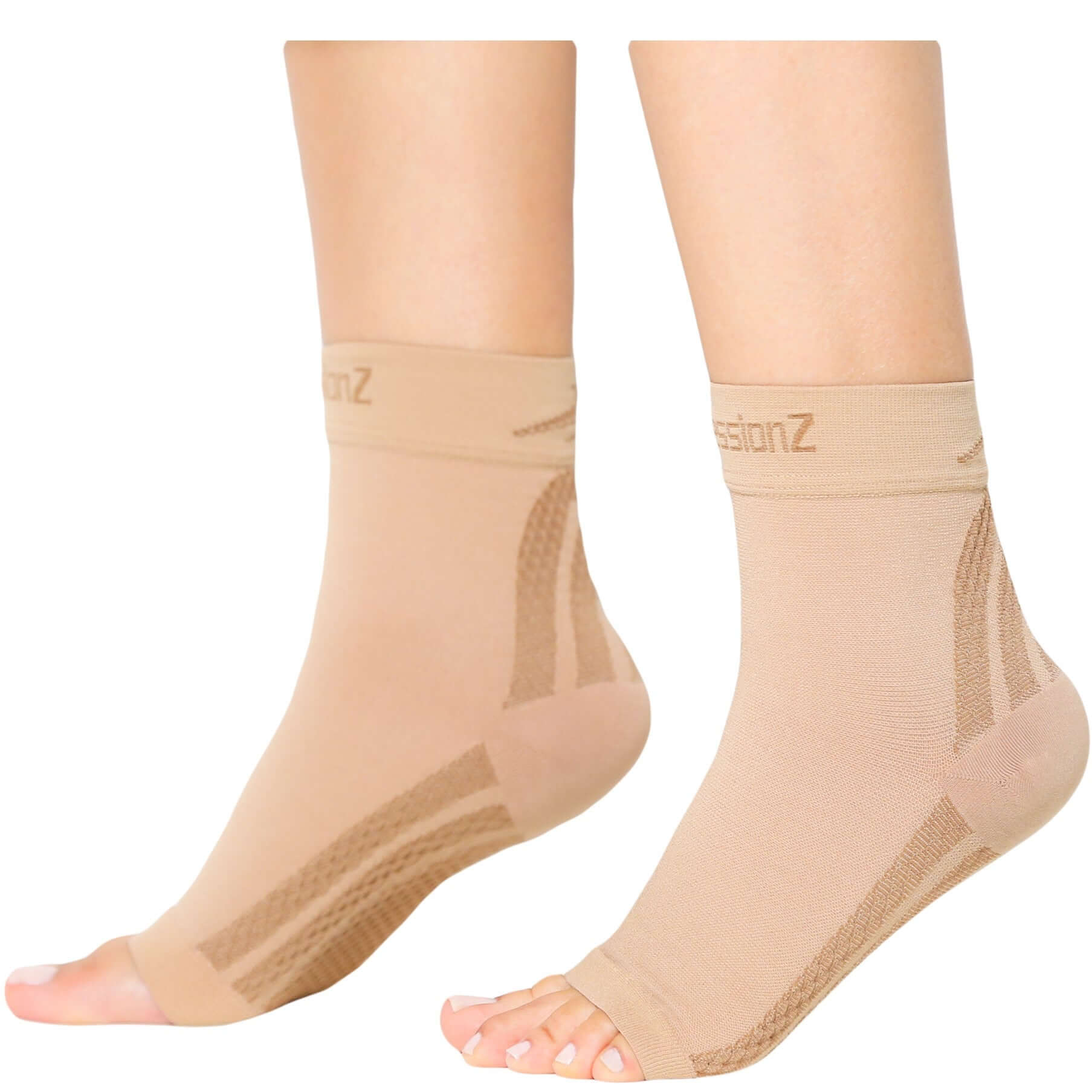 CompressionZ Plantar Fasciitis Socks, RELIEVE FOOT PAIN FAST, REDUCE SWELLING & STABILIZE ANKLE, COMFORTABLE ALL-DAY WEAR