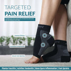 CompressionZ Plantar Fasciitis Socks, RELIEVE FOOT PAIN FAST, REDUCE SWELLING & STABILIZE ANKLE, COMFORTABLE ALL-DAY WEAR