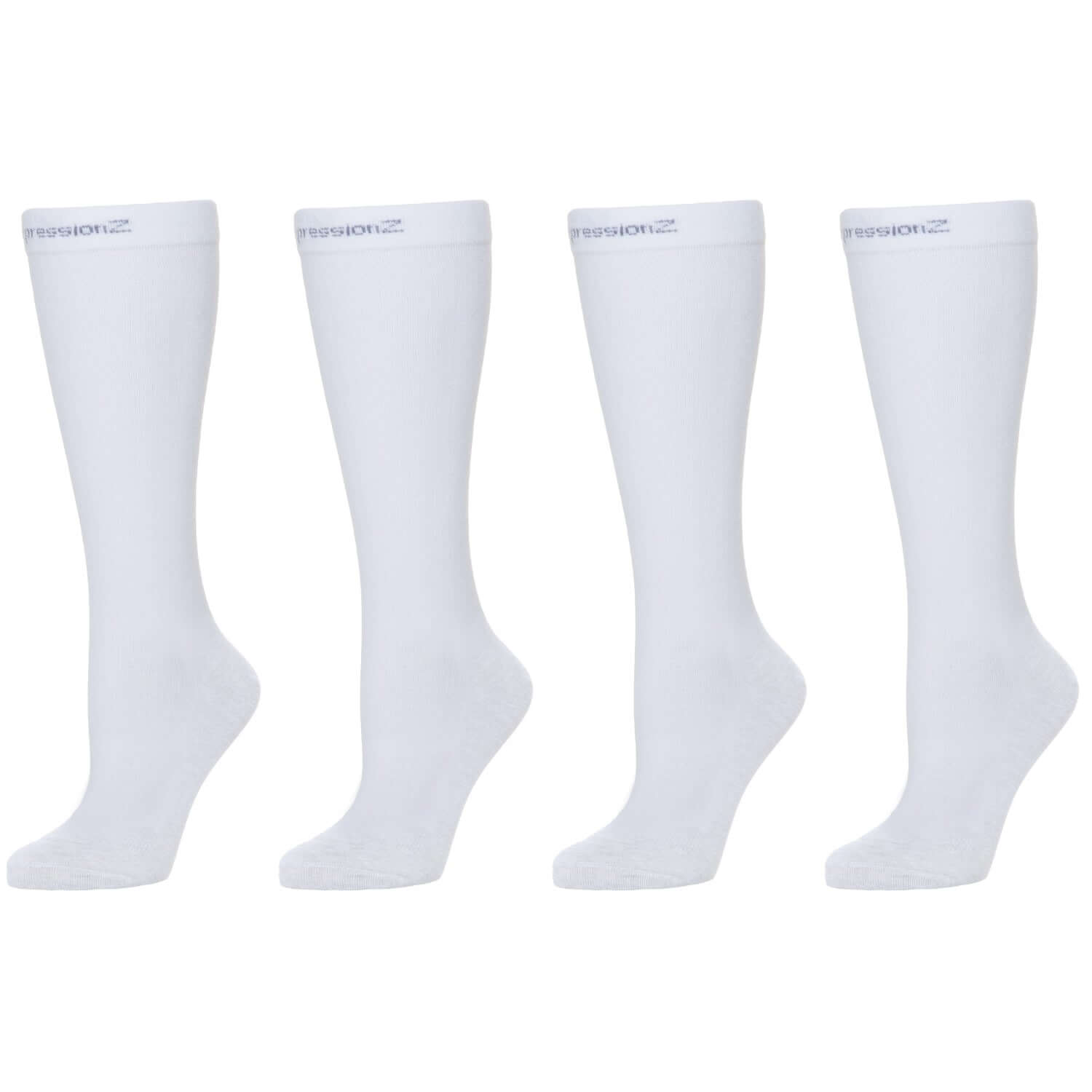 CompressionZ Compression Socks For Men & Women, Graduated Compression Socks, Enhanced Mobility and Circulation, Ultimate Comfort Fit, Knee-High Length with Secure Cuff