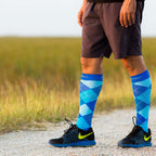 CompressionZ Compression Socks For Men & Women, Graduated Compression Socks, Enhanced Mobility and Circulation, Ultimate Comfort Fit, Knee-High Length with Secure Cuff